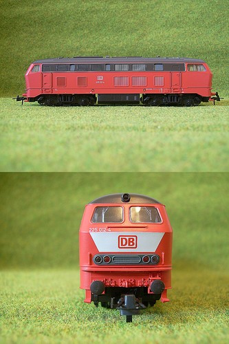 Roco diesellok br225 - roco:, ho-diesellok
